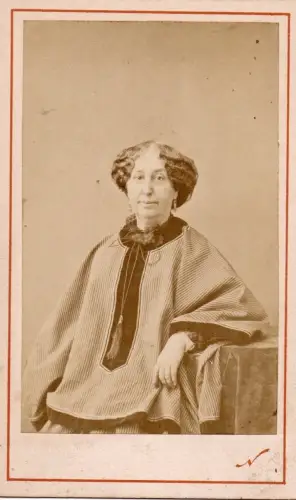 Portrait de Georges SAND par NADAR (1820-1910) circa 1865