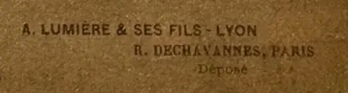 Autochrome LUMIERE "Paysage de Montagne Soleil Couchant" circa 1910