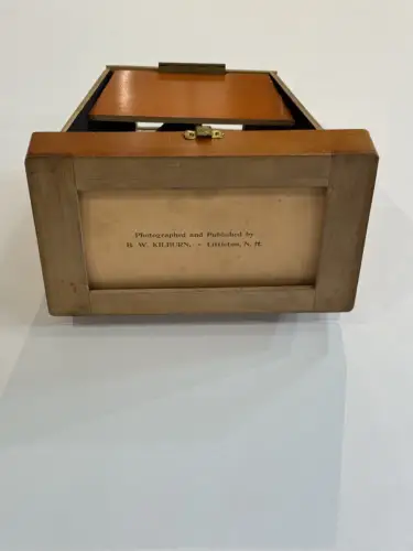 Coffret visionneuse stéréoscopique avec stéréo Spirite