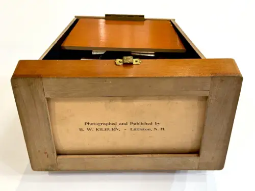 Coffret visionneuse stéréoscopique avec stéréo Spirite