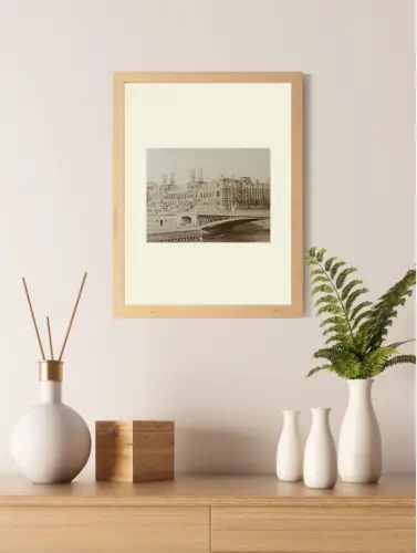 Hotel de Ville, Ruines de la Commune de Paris Paul LOUBERE c.1871