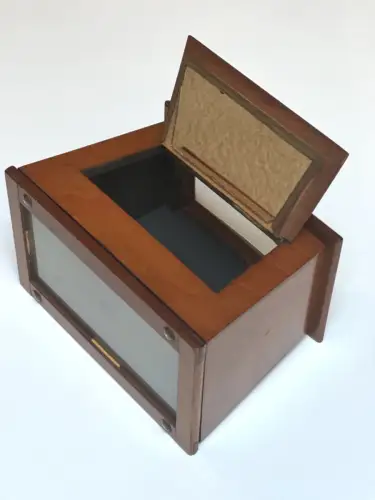 Monodioscope visionneuse panoramique et 4 plaques de verre