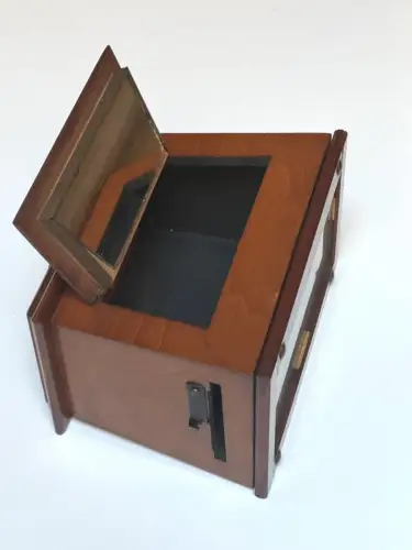 Monodioscope visionneuse panoramique et 4 plaques de verre