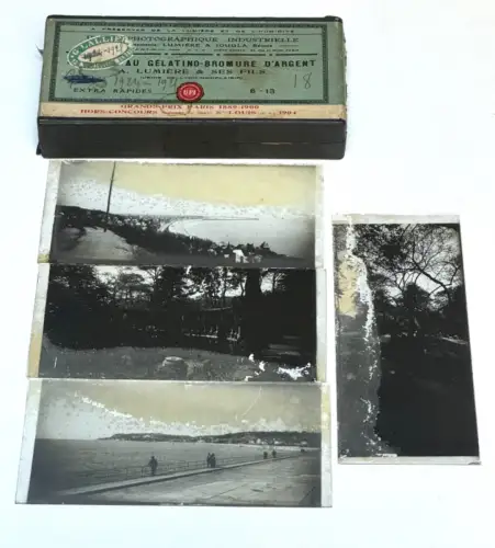 Monodioscope visionneuse panoramique et 4 plaques de verre