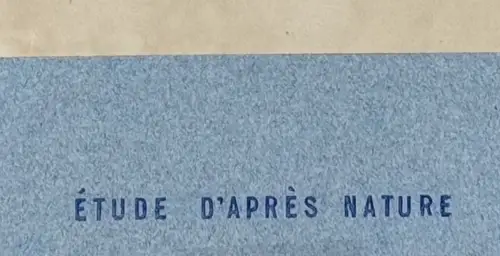 Achille QUINET(1831-1907) Etude d'après nature c.1860 Tirage albuminé signé