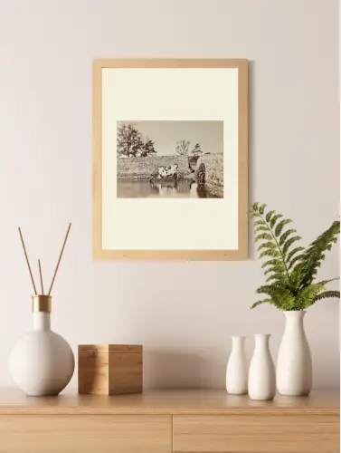 Achille QUINET(1831-1907) Etude d'après nature c.1860 Tirage albuminé signé