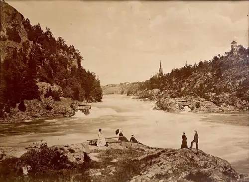 Panotype Panorama Norvégien Tirage albuminé d'époque c.1880.