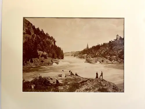 Panotype Panorama Norvégien Tirage albuminé d'époque c.1880.