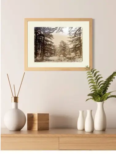 Felix BONFILS (1831-1885) Clairière dans la forêt de cèdres du Mont Liban c.1870