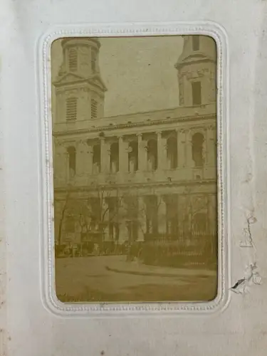 Album Paris 1870 - Carte de visite - Photographie Vintage