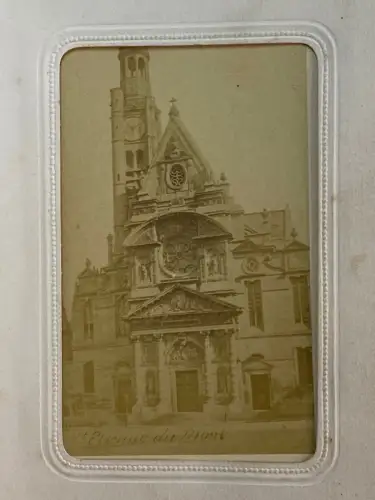 Album Paris 1870 - Carte de visite - Photographie Vintage