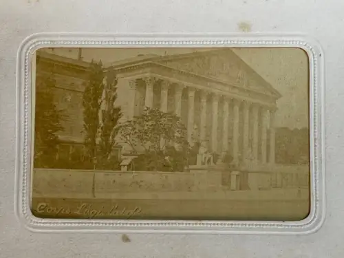 Album Paris 1870 - Carte de visite - Photographie Vintage