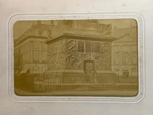 Album Paris 1870 - Carte de visite - Photographie Vintage
