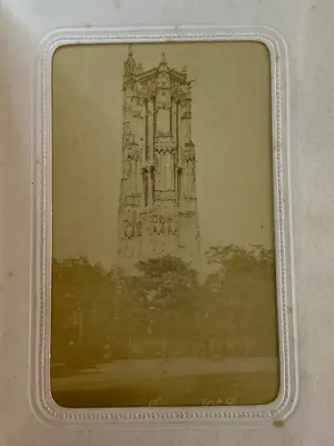 Album Paris 1870 - Carte de visite - Photographie Vintage