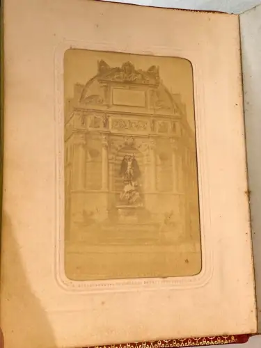 Album Paris 1870 - Carte de visite - Photographie Vintage