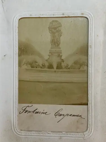 Album Paris 1870 - Carte de visite - Photographie Vintage