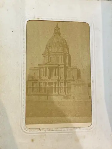 Album Paris 1870 - Carte de visite - Photographie Vintage