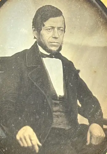 Full-Plate Daguerreotype – Napoleon III Frame Circa 1850