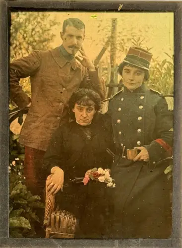 Autochrome – “Family Portrait” Circa 1920