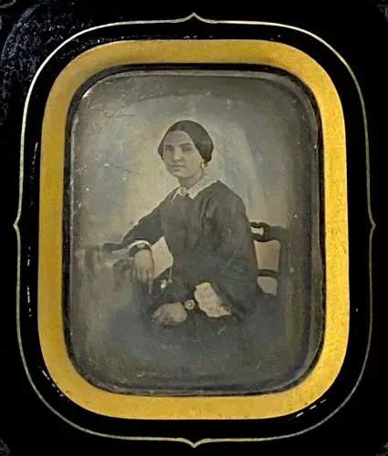 Daguerreotype – Portrait of a Woman, Legrand & Guiraud Circa 1850