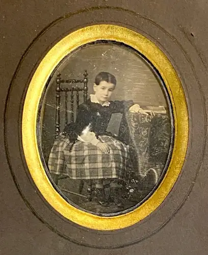 Daguerreotype – Child Portrait Circa 1850