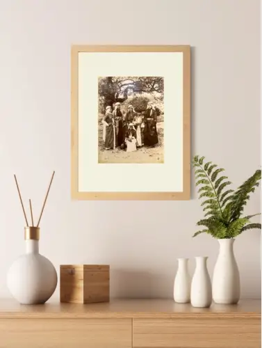 Vintage Photography - Felix BONFILS (1831–1885) – Young Girls of Bethlehem, Palestine Circa 1870