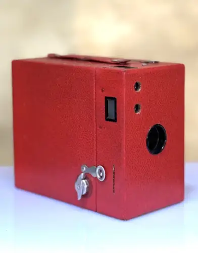 Box Eastman Kodak Rainbow-Hawk-Eye N°2 Rouge circa 1930 Collector's camera