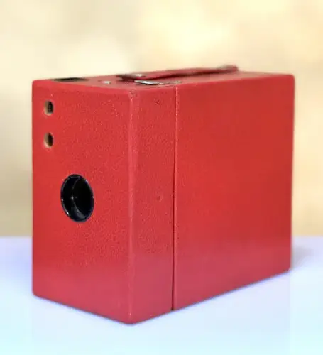 Box Eastman Kodak Rainbow-Hawk-Eye N°2 Rouge circa 1930 Collector's camera