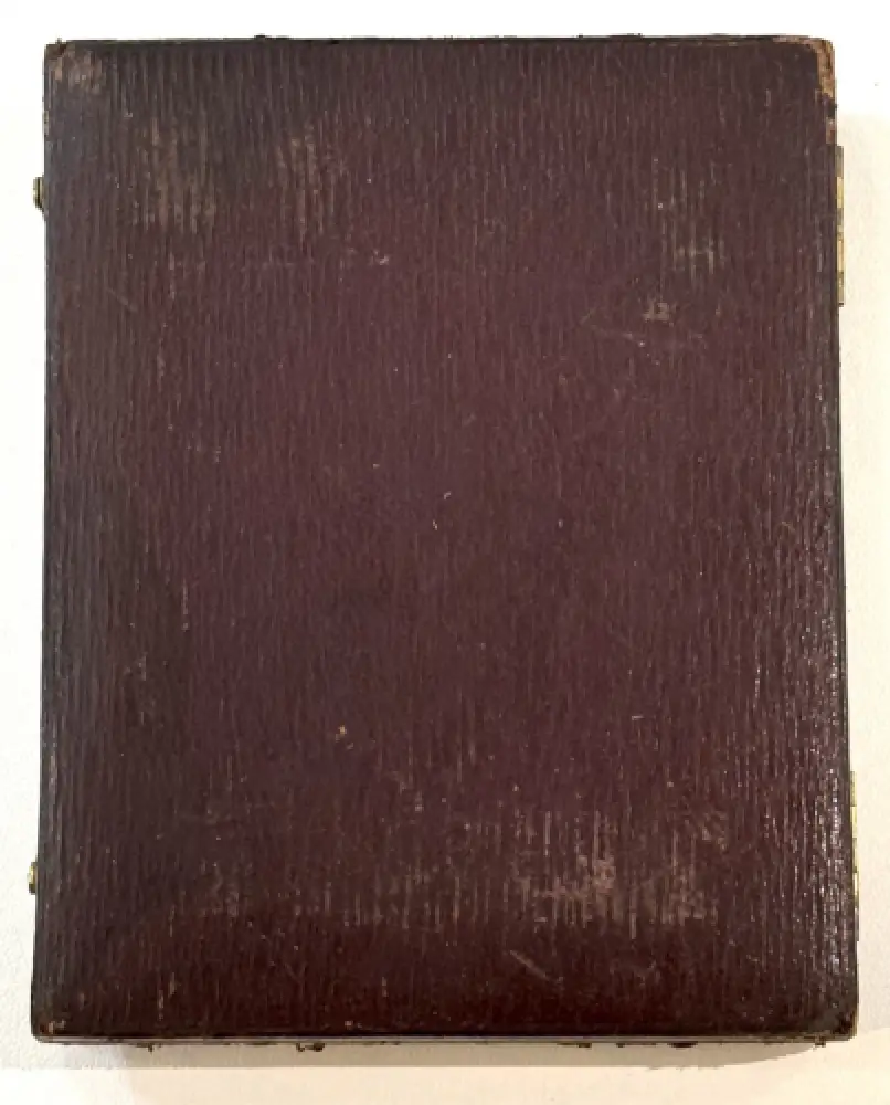 Daguerréotype d'une famille Union Case signé KILBURN circa 1850 vintage 5