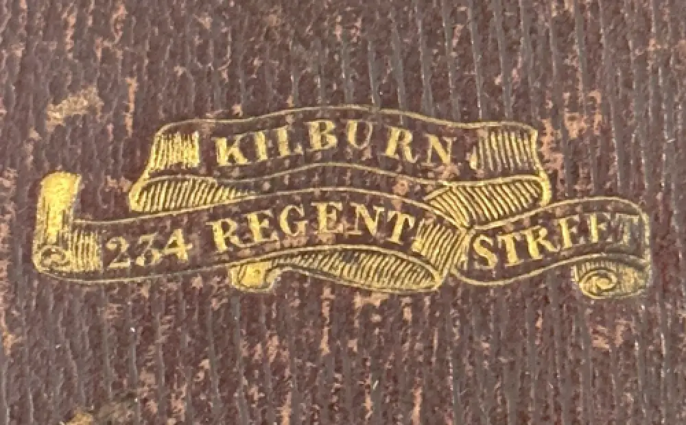 Daguerréotype d'une famille Union Case signé KILBURN circa 1850 vintage 7