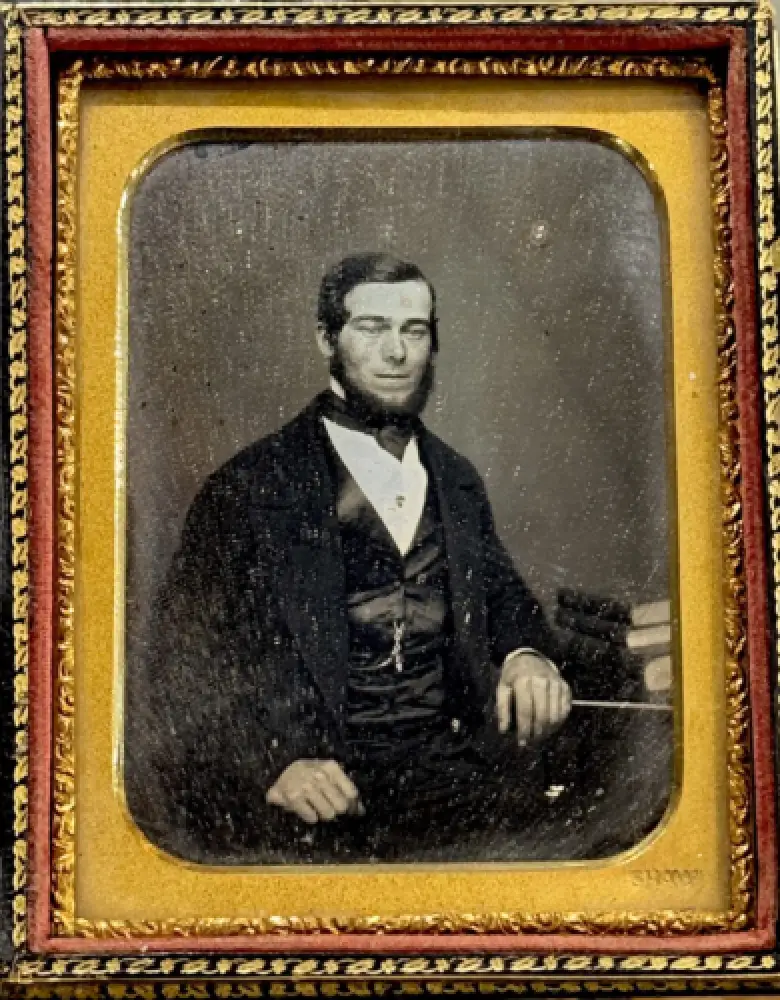 Georges SHAW (1818-1904) Daguerréotype dans un précieux coffret  c.1850 8