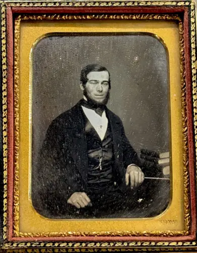 Georges SHAW (1818-1904) Daguerréotype dans un précieux coffret  c.1850