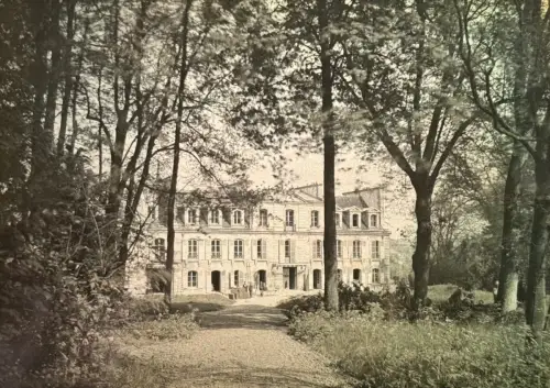 Autochrome "Chateau de Maubuisson" Saint-Ouen-l’Aumône circa 1920