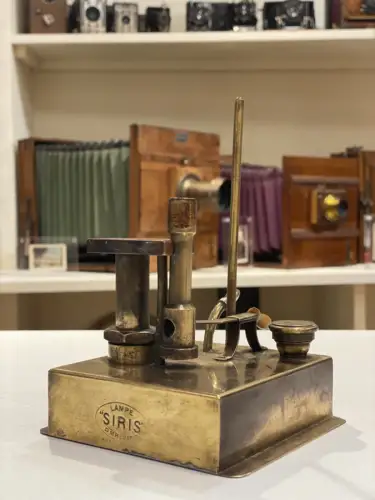 Lampe de projection photographique SIRIS circa 1900