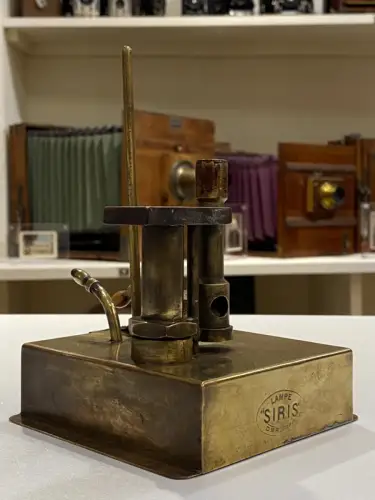 Lampe de projection photographique SIRIS circa 1900