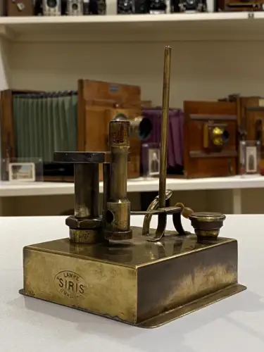 Lampe de projection photographique SIRIS circa 1900