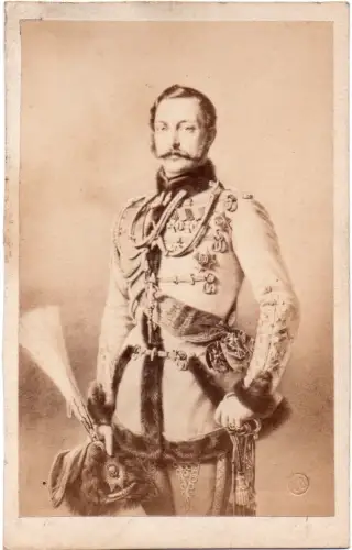 Tsar Alexandre II de Russie CDV E.Desmaisons c 1870 Vintage Photography