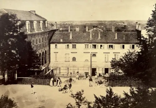 Philippe Fortuné DURAND, Oullins, c.1861 tirage albuminé d'époque