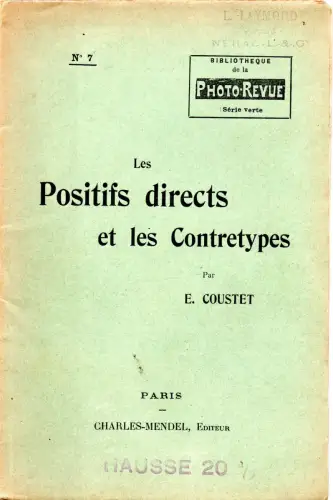 Les Positifs directs et les Contretypes