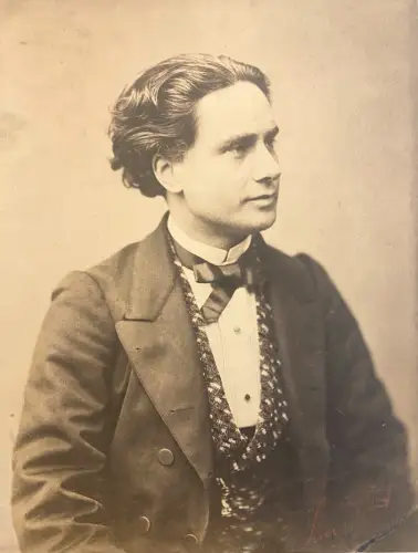JOURDAN par Pierre PETIT Tirage salé d'époque signé c. 1860 Vintage photo