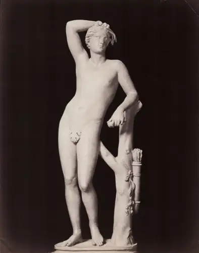 Giacomo BROGI  "Apollon" Galerie des Offices, Florence c. 1880 Tirage albuminé