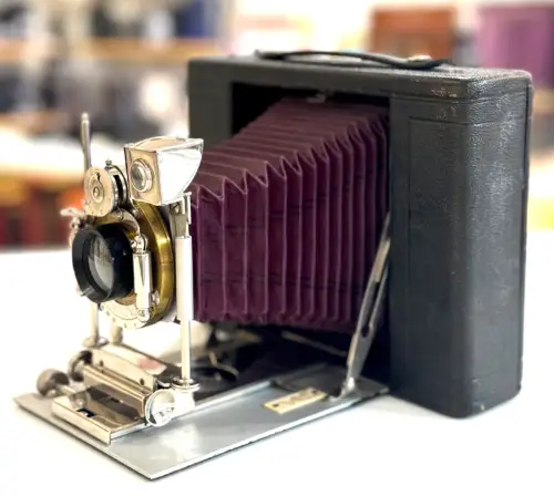 Chambre de voyage objectif Roussel circa 1910 Vintage Camera