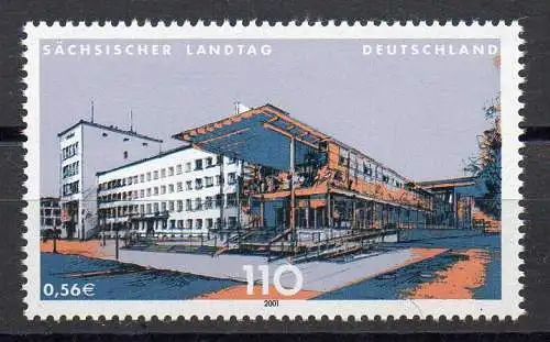 Bund BRD Jahr 2001 Michel Nummer 2172 Postfrisch 