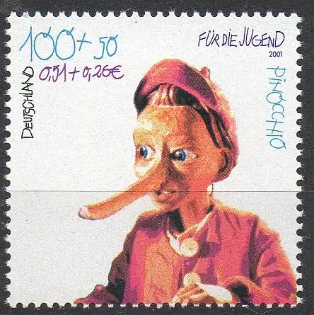 Bund BRD Jahr 2001 Michel Nummer 2190 Postfrisch 