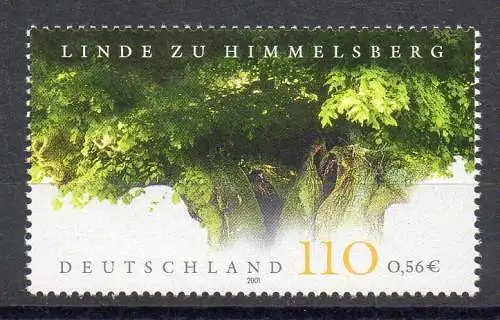 Bund BRD Jahr 2001 Michel Nummer 2208 Postfrisch 