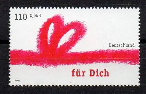 Bund BRD Jahr 2001 Michel Nummer 2223 Postfrisch 