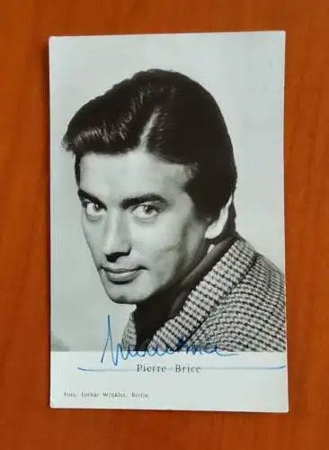 Pierre Price, Winnetou, Orginal Signiert 15x10