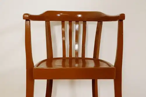 STUHL ARMLEHNENSTUHL KONTORSTUHL NACH W. GROPIUS BAUHAUS ART DECO 40ER 50ER