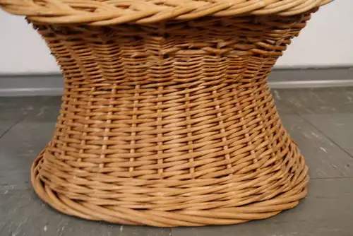 HOLLÄNDISCHER KINDER BASKET CHAIR WICKER CHAIR KORBSTUHL MIDCENTURY 60ER