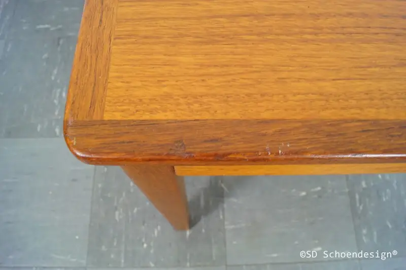 TEAK COUCHTISCH BEISTELLTISCH SKARABORGS SWEDEN DANISH MODERN DESIGN 60ER 9
